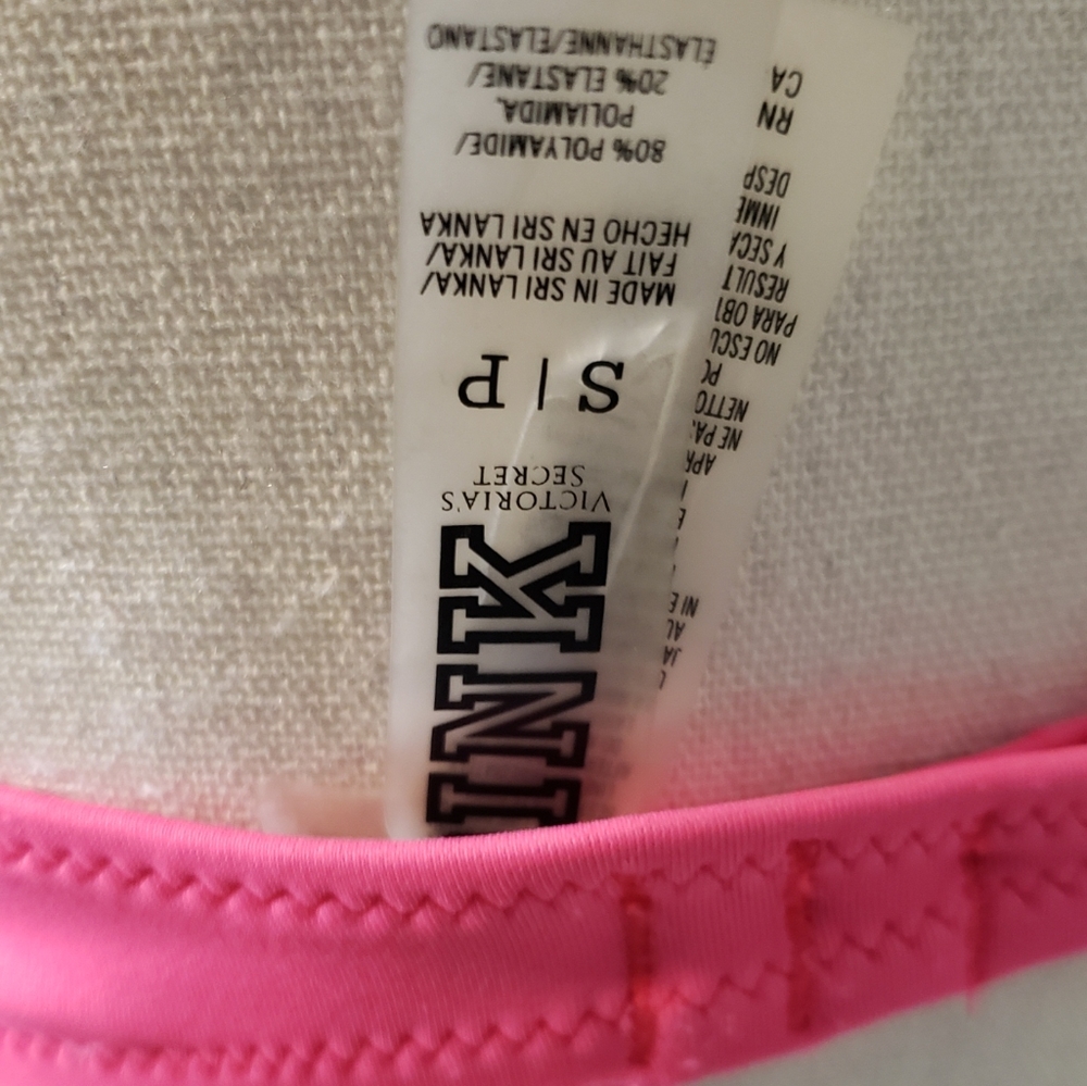 Victoria's Secret Hot Pink Bikini Top - Picture 7 of 7